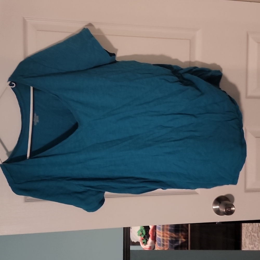 Lane Bryant T-shirt with bunched sides